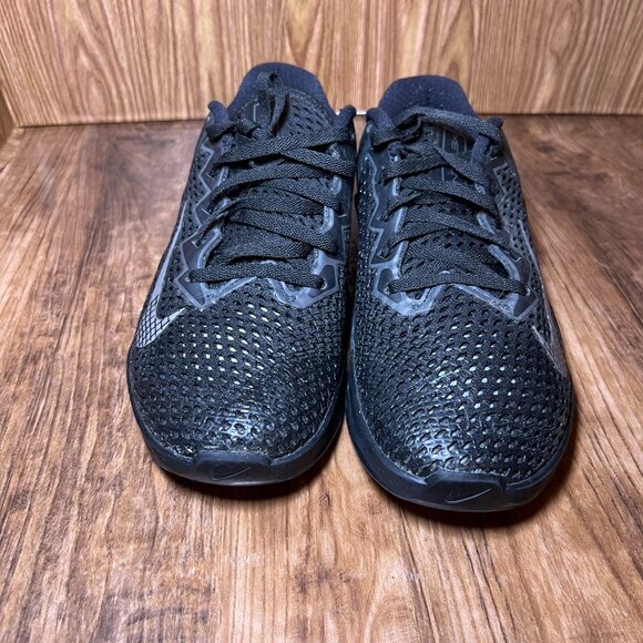 Nike Metcon 6 Black Metallic Silver CK9388-001 Men's Training Shoes size 6 - Picture 2 of 6